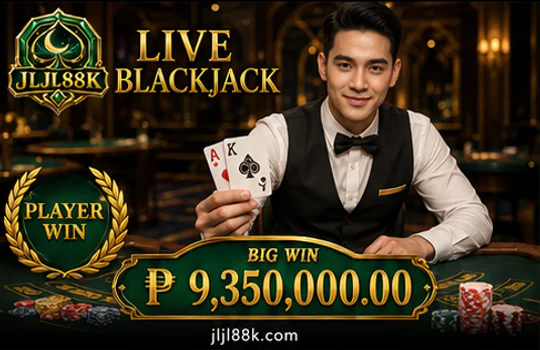 JLJL88 live casino lobby with clear table choices